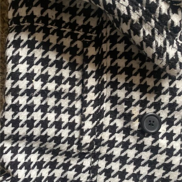 Disney Parks Mickey Mouse Houndstooth Coat Zip Off Hood-2011-Size M - Picture 5 of 9